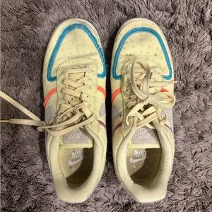 Yellow Nike Air Sneakers